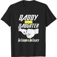 Daddy and Daughter The Legend and The Legacy T-shirt for Men — Mens T Shirts
