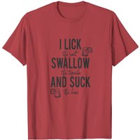 T-shirt pour hommes Cinco De Mayo Lick Tequila du Mexique — T-shirts pour hommes