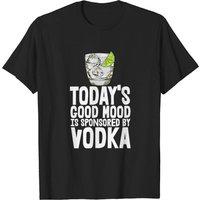 Today's Good Mood Is Sponsored By Vodka Men's T-shirt — Mens T Shirts