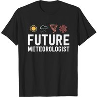 Cadeaux de futur météorologue pour enfants T-shirt météo pour hommes