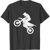 Motocross Bike Symbol Motocrosser Motorcycle T-shirt for Men — Mens T Shirts