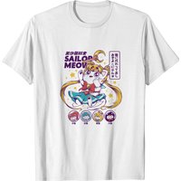 Sailor Meow Men's T-Shirt in Black — Mens T Shirts
