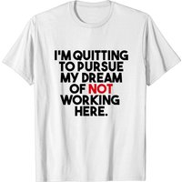 Quitting My Job | T-shirt de départ pour homme