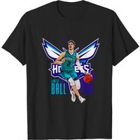 T-shirt pour hommes LaMelo Ball Charlotte Hornets
