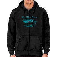 Hoodie zippé Dark Shadows Blue Whale Tavern pour unisexe — Sweats à capuche pour hommes