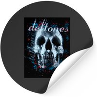 Autocollants Deftones - Design Classique en Carré — Autocollants et stickers