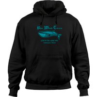 Hoodie Unisexe Dark Shadows Blue Whale Tavern — Sweats à capuche pour hommes