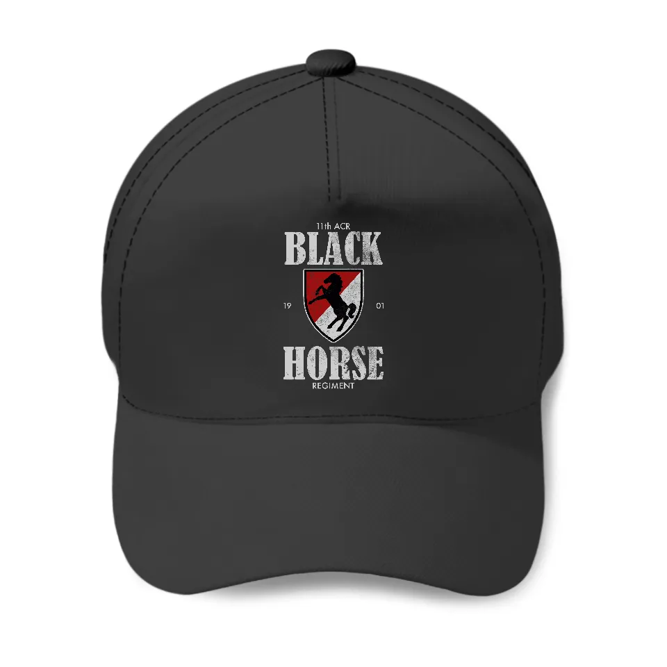 11th Armored Cavalry Regiment Distressed Baseball Cap — Baseball Cap