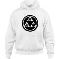 Legend of Zelda Triforce Attributes Outline Graphic Hoodie