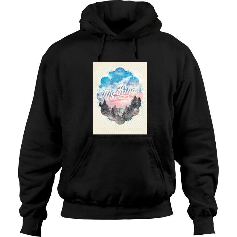 Hoodie Unisexe My Morning Jacket Art Vintage — Sweats à capuche pour hommes