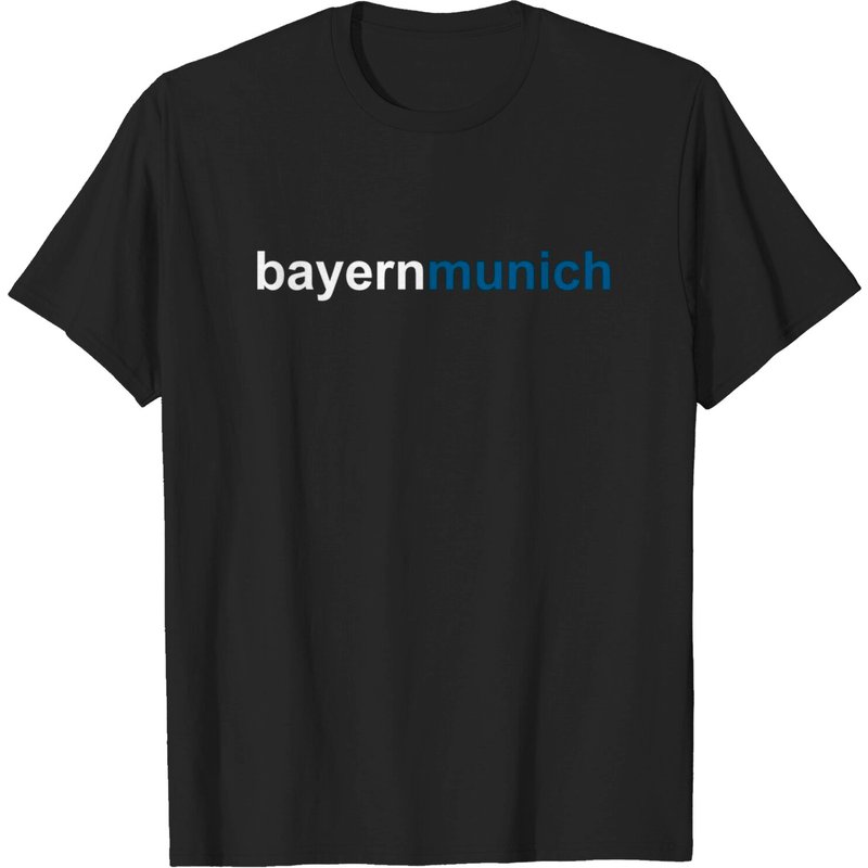 T-shirt noir pour hommes Bayern Munich