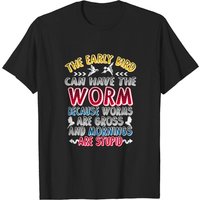 Le T-Shirt Le Matin a le Ver pour Hommes