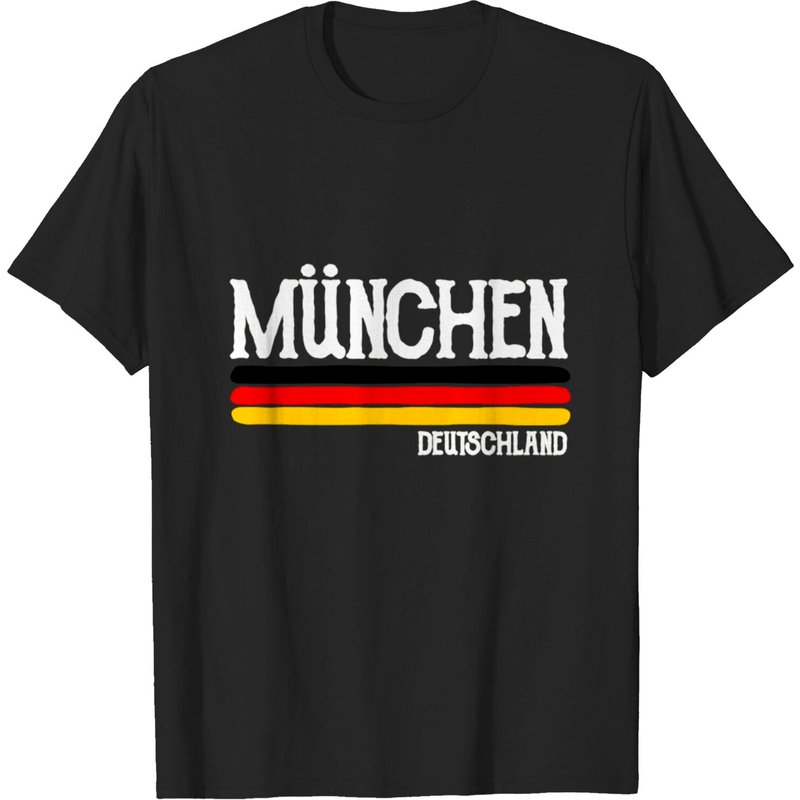 Munich Germany Munchen Souvenir T-Shirt for Men — Mens T Shirts