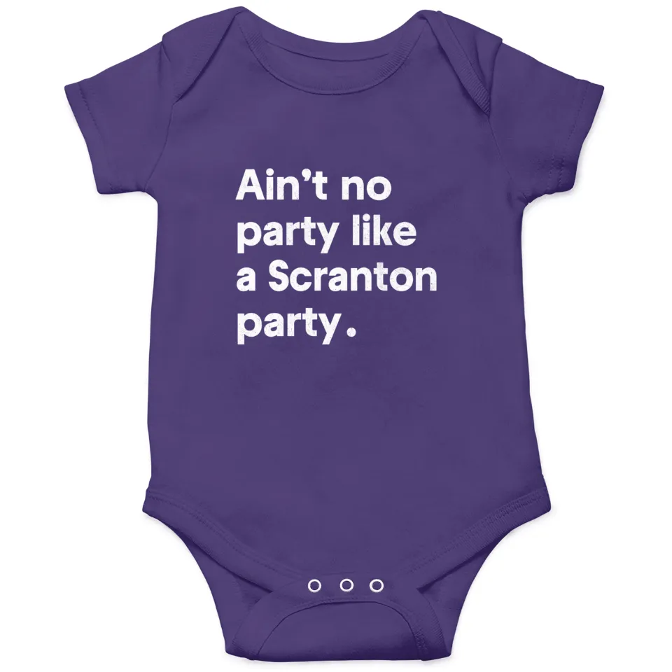 Ain't No Party Like A Scranton Party - The Office - Onesie — Bodys bébé