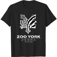 T-shirt Zoo York Zebra pour hommes en noir
