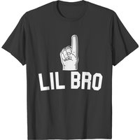 T-shirt pour hommes L Il Bro en noir