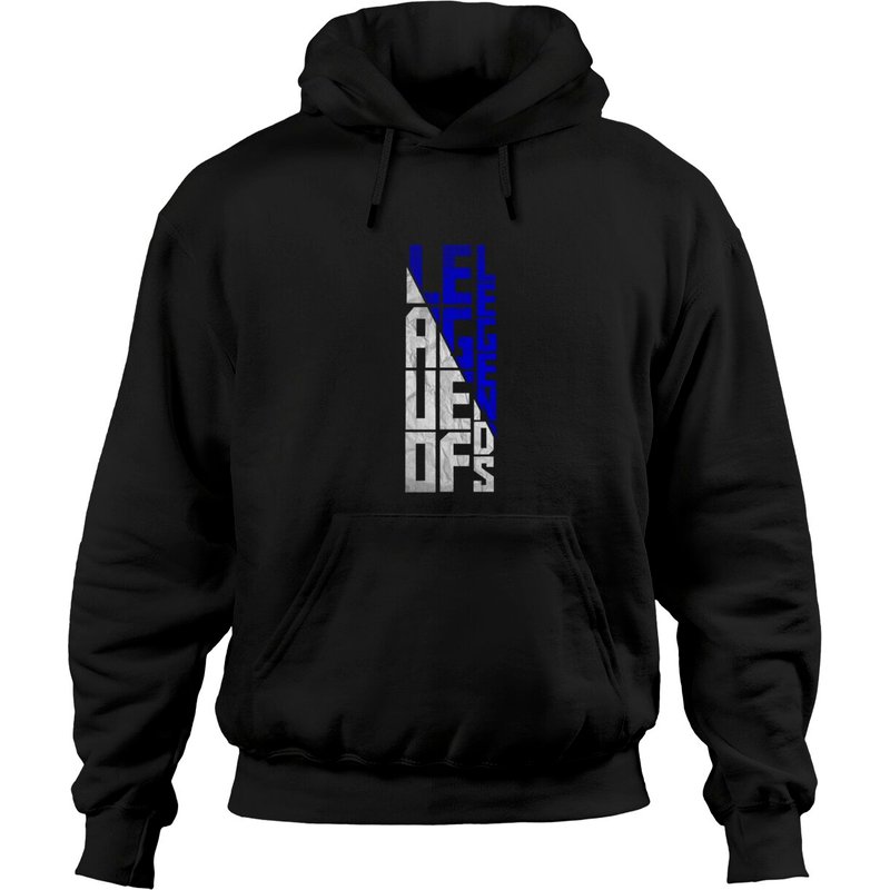 Hoodies Unisex Noirs League Of Legends — Sweats à capuche pour hommes