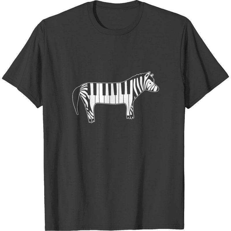 T-shirt Zebra Piano pour hommes — T-shirts pour hommes