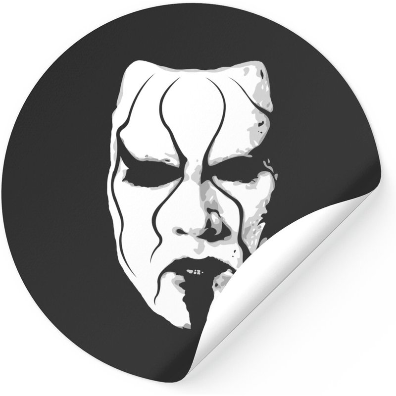 Autocollants Sting - Design carré classique — Autocollants et stickers