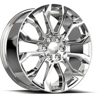 O.E. Revolution G-38 Chrome Wheels - 24x10 - 6x139.7 - 31 Offset