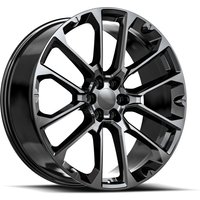 O.E. Revolution G-40 Gloss Black Wheels - 22x9 - 6x139.7 Bolt Pattern