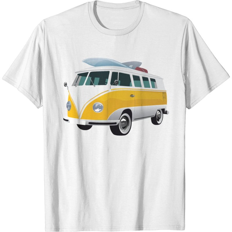 T-shirt Camper Van Surf Bus pour hommes — T-shirts pour hommes