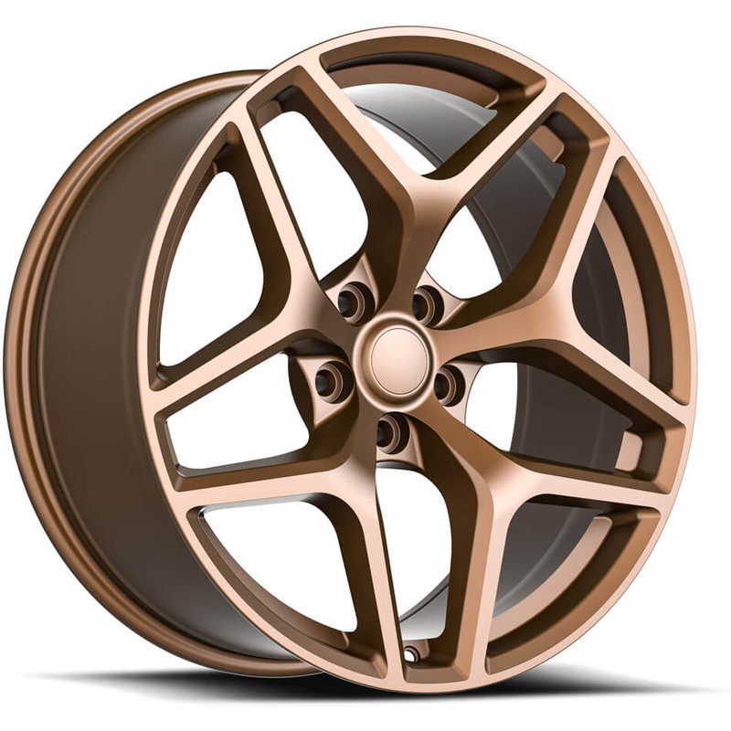 Roues O.E. Revolution Z28 Bronze Mat - 22x10 - 5x120 - 25 Offset — Roues et jantes