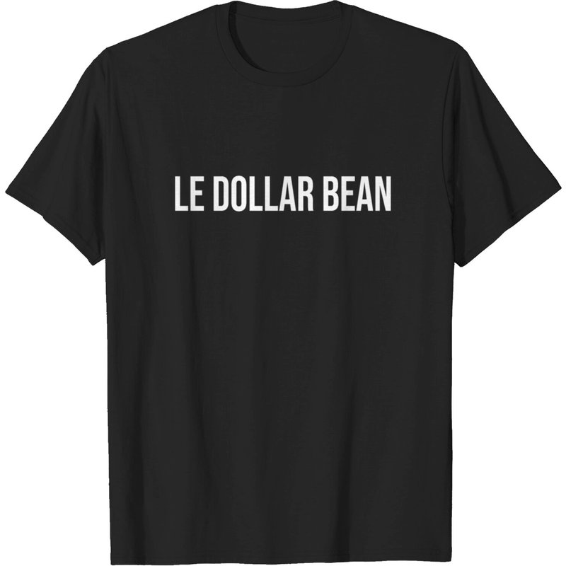 Le Dollar Bean T-shirt for Men - Black — Mens T Shirts