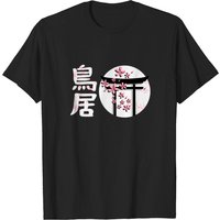 Sakura Torii Japanese Cherry Blossom Festival Tree T-shirt for Men