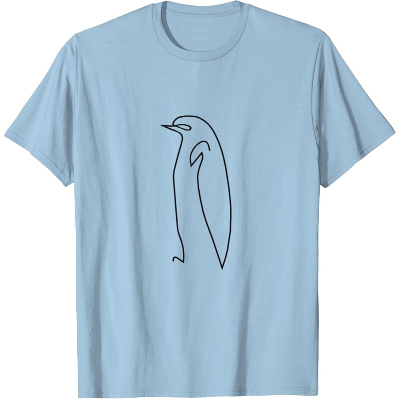 Pablo Picasso Penguin T-Shirt for Men — Mens T Shirts