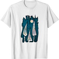 T-shirt Mushrooms Night pour hommes