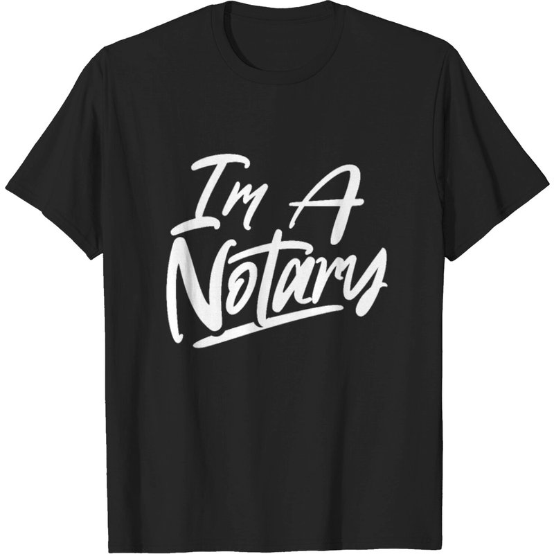 T-shirt pour hommes I Am A Notary Official Job Public Servant — T-shirts pour hommes