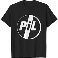 T-shirt pour hommes Public Image Limited en noir