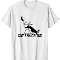 Senioritis T-shirt for Men — Mens T Shirts