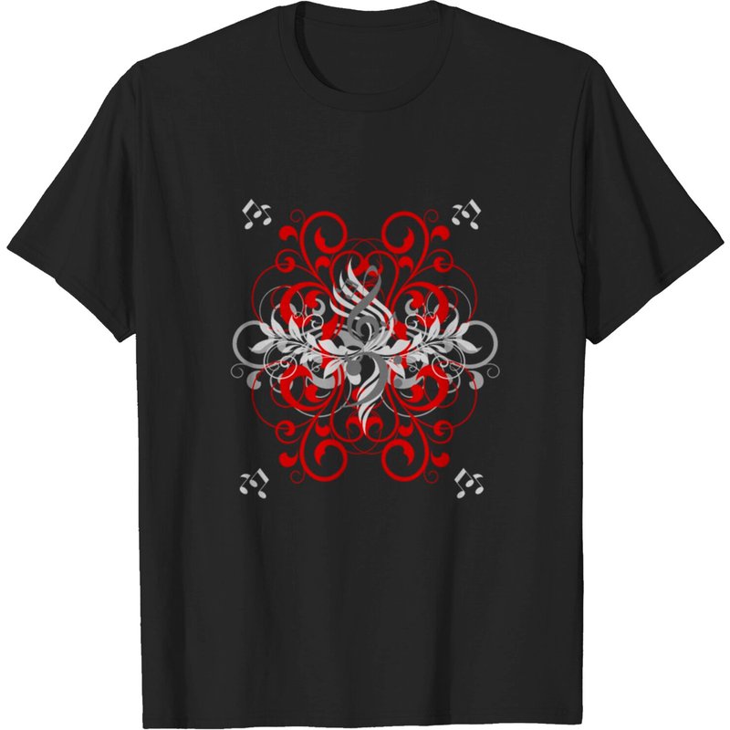 T-shirt Infini pour hommes en noir — T-shirts pour hommes