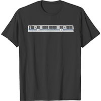 T-shirt Bart Train Extérieur pour Hommes - Noir