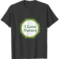 T-shirt I Love Nature — T-shirts pour hommes