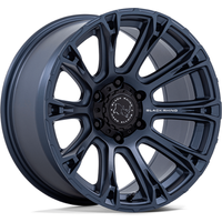 Black Rhino BR020 Diamondback Blue 17x8.5 Rims 5x114.3 Bolt Pattern — Wheels & Rims