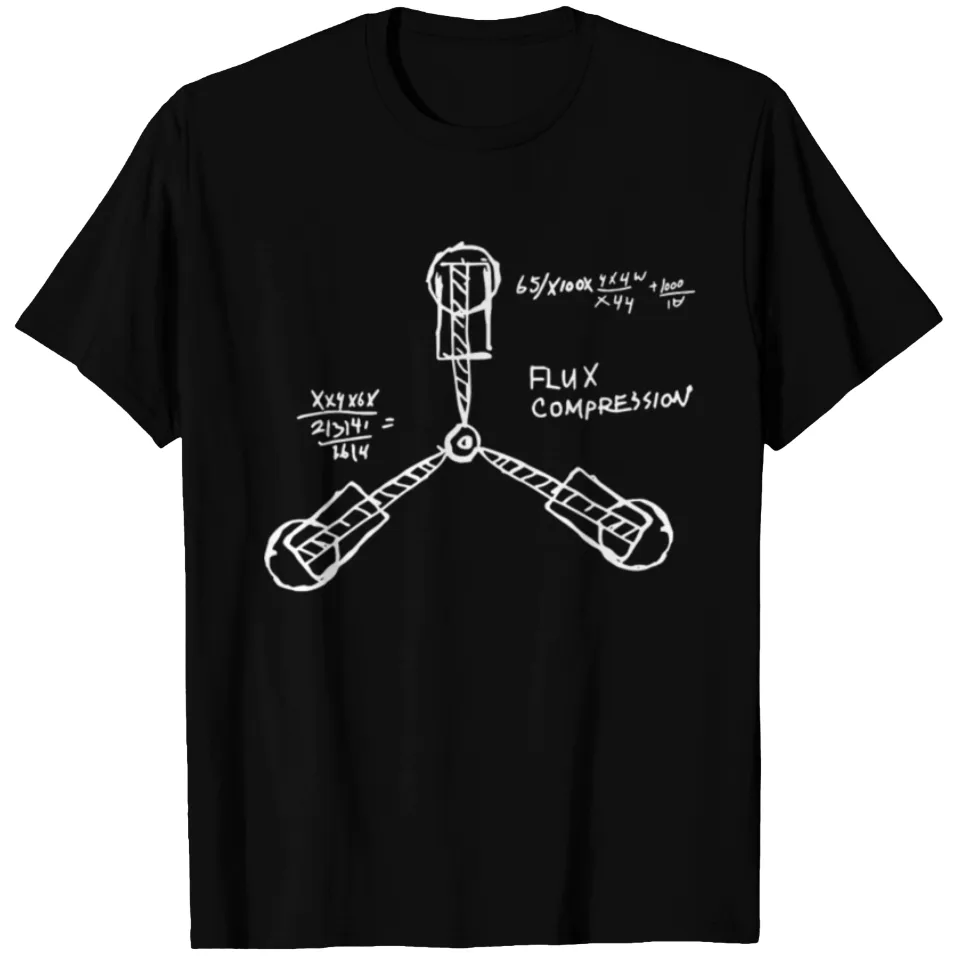 2017 Fashion Hip Hop Back to the Future T-Shirt for Men