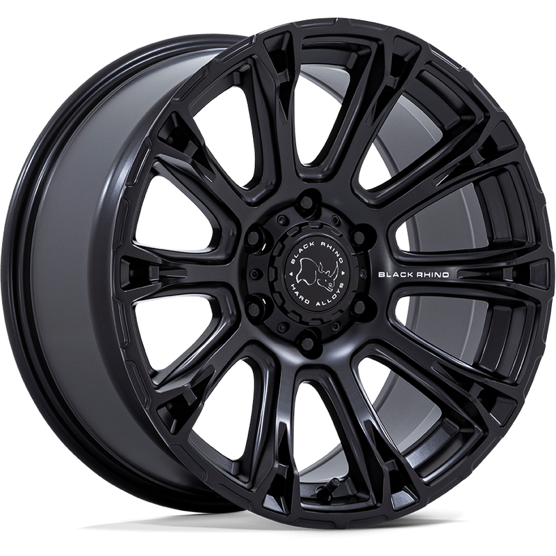 Black Rhino BR020 Diamondback Matte Black Wheels - 17x8.5 - 5x114.3 — Wheels & Rims