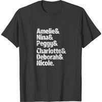T-shirt Techno Amelie & Nina & Peggy & Charlotte & Deborah pour hommes — T-shirts pour hommes