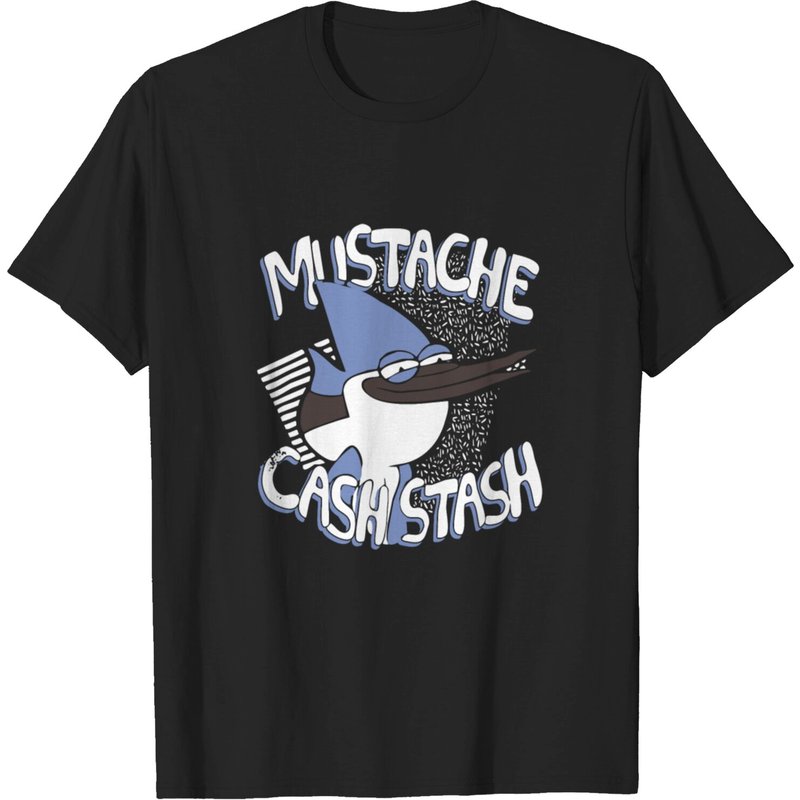 T-Shirt Mustache Cash Stash Show pour Hommes — T-shirts pour hommes