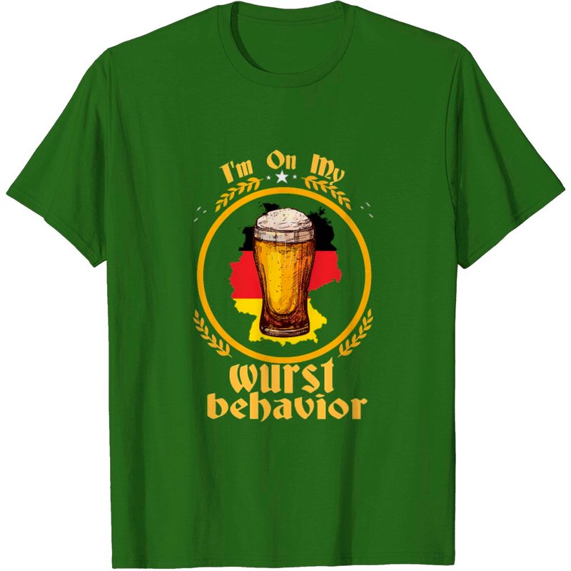 T-shirt Je suis sur mon pire comportement pour hommes — T-shirts pour hommes
