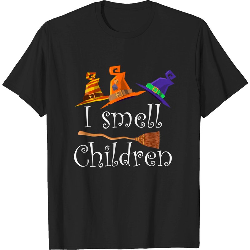 I Smell Children T-Shirt for Men in Black — Mens T Shirts