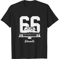 T-shirt 1966 Chevelle Grill View Look Usé pour Hommes — T-shirts pour hommes