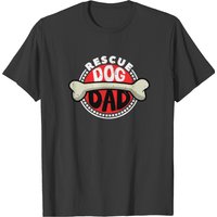 T-shirt Rescue Dog Dad pour hommes — T-shirts pour hommes