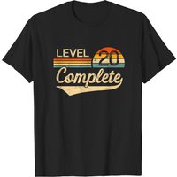 T-shirt de 20e anniversaire de mariage complet Niveau 20 pour hommes