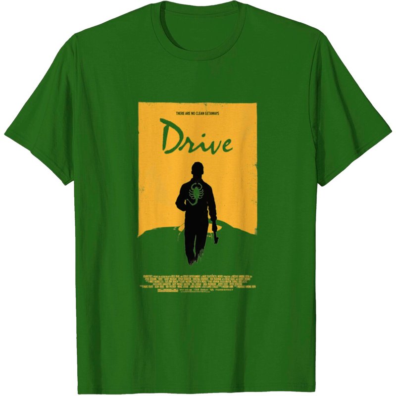 T-shirt Drive Poster pour hommes - Noir