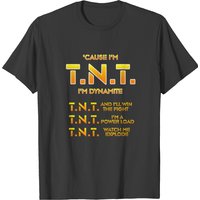 T-shirt Tnt pour hommes en noir — T-shirts pour hommes