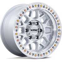 Roues KMC KM549 GRS Argent Machiné - 20x9 - 5x127 - 0 Offset